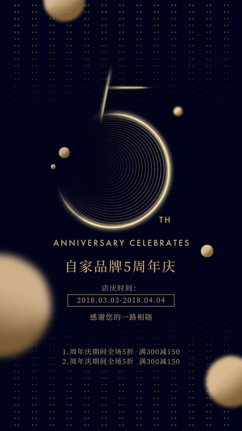 數(shù)字店慶煥新顏 扁平周年慶典促銷(xiāo)海報(bào)設(shè)計(jì)全解析